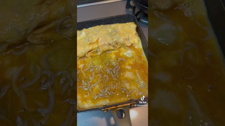 しらす入りの卵焼き