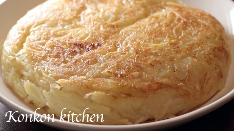 【じゃがいものガレット】じゃがいも好きにはたまらないじゃがいものガレットの作り方 | How to make a potato galette