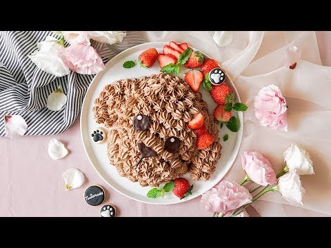 【ふわふわ毛並みの🐶】わんわんケーキ