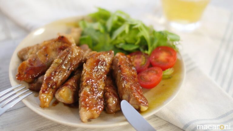 シャキシャキてりうま！大葉チーズの肉巻きれんこんのレシピ・作り方