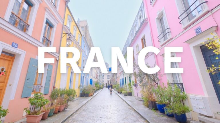 フランス周遊3週間女ひとり旅vlog 4K 🇫🇷 | 日程・観光スポット・グルメ・カフェ・ホテル