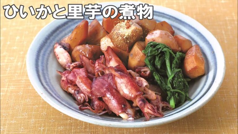 22 42_ひいかと里芋の煮物