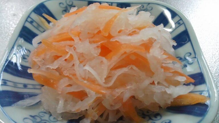 紅白なます 簡単レシピ