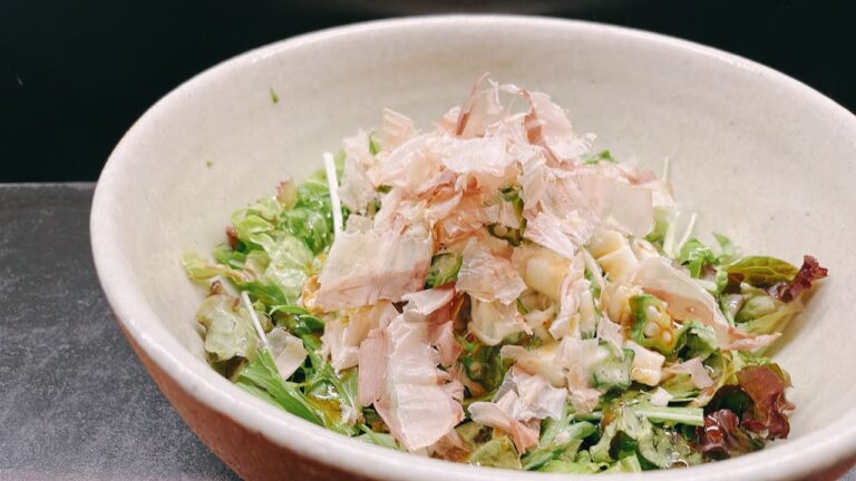 オクラと山芋のネバネバサラダ【365日サラダ記念日109皿目】※概要欄にレシピあり