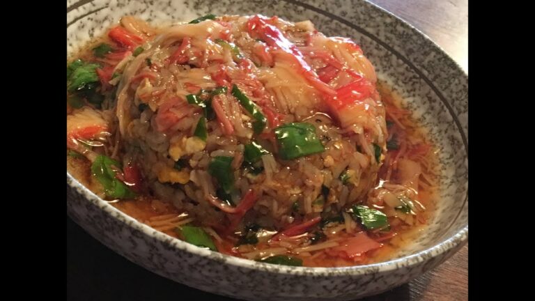 「あんかけチャーハン」作り方