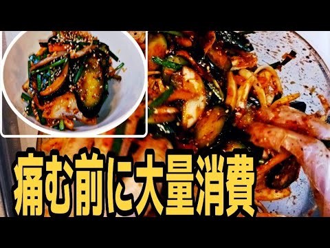 【キュウリ長期保存】韓国料理屋さんで褒めちぎったらレシピ全部教えてくれた！キュウリ大量消費キュウリムチム（キュウリの和え物）