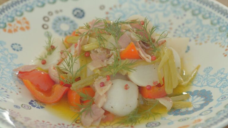 かぶとパプリカのマリネ、色とりどりの野菜マリネのレシピ【「ソムリエは迷探偵」はParaviで独占配信中！】