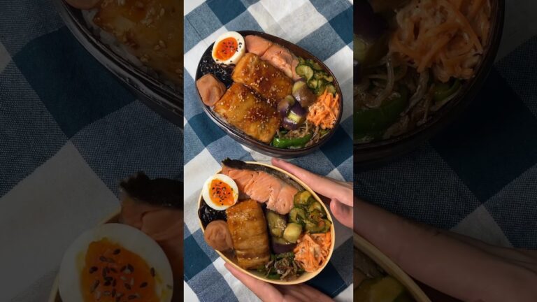 出勤前の妻のためにお弁当作ってみました✨#shorts