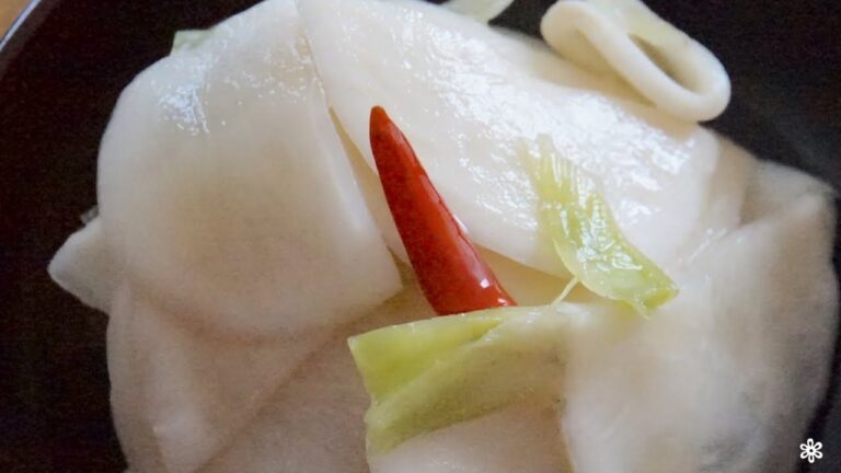 【かぶの漬物の漬け方】甘酢漬けの作り方とレシピ⏰出来上がりまで2日