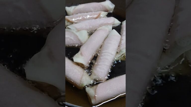 おかずにもなるし、おつまみにもOK‼️大葉とハムとチーズのカリカリ揚げ❗#shorts_ #shorts