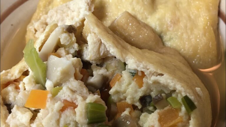 油揚げの巾着を作るよ