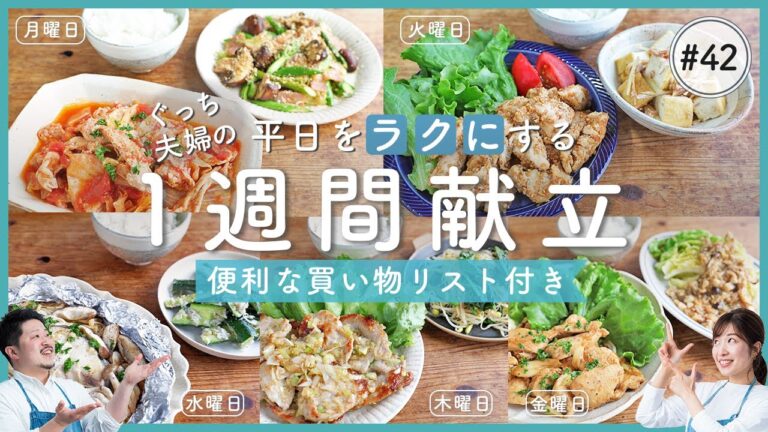 ヘルシー食材ささみや鶏むね肉を使ったおかず/ぶりのおかずも！/暑い日にうれしい火を使わない副菜もたくさん！【便利な買い物リスト付き】