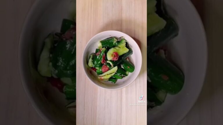 さっぱりおつまみ🌸たたききゅうり