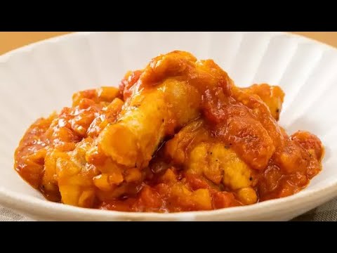 鶏手羽元のトマト煮