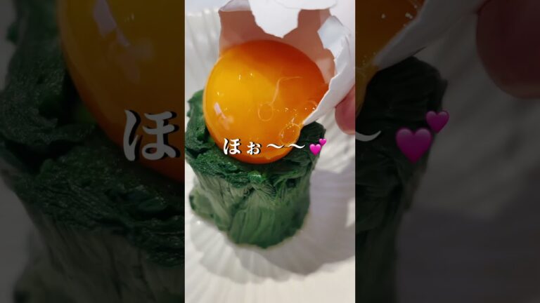 【シャキ！とトロトロ〜！一瞬で消えるニラたま】