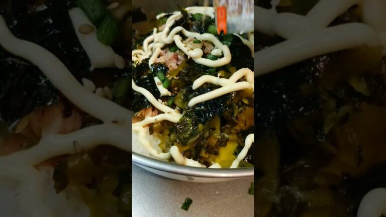 美味しくてクセになるチュモッパ作り #shorts