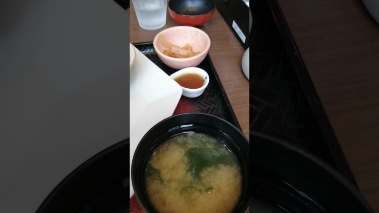 大戸屋（黒酢ポン酢の和風おろしハンバーグ定食）