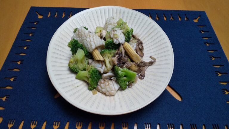 いかとブロッコリーの中華炒め 2023.3.8放送