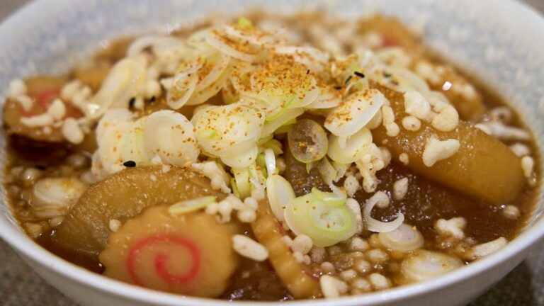 この冬一番ハマった大根の食べ方を紹介しよう【たぬき大根】