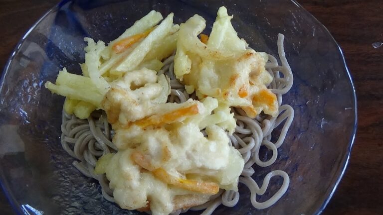 鶏ささ身と野菜のかき揚げ　作り方