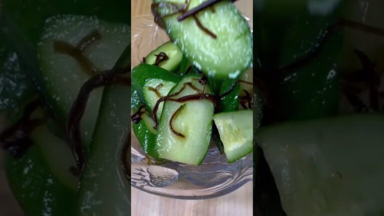 きゅうり大量消費レシピ 🥒暑い夏にサッパリ浅漬け