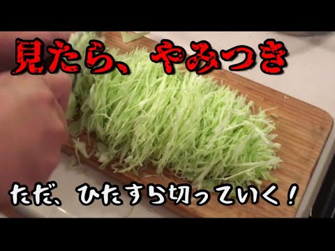 【おつまみ】焼肉屋によくある、やみつきキャベツ！【料理動画】【千切りキャベツ】【やみつきレシピ】【簡単レシピ】