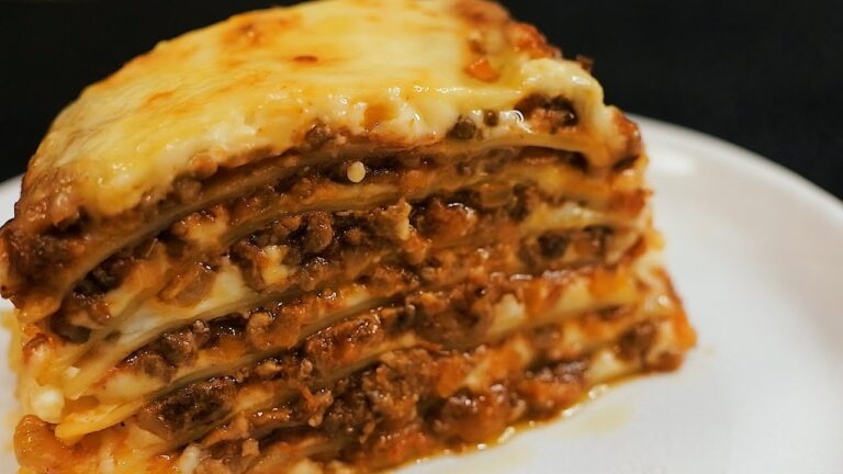 深夜に食べたいラザニアの作り方