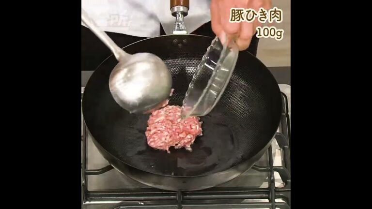 【DAIGOも台所】挽肉と春雨の炒めもの｜旨味がギュッと♪
