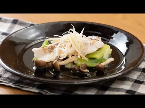 白身魚の中華蒸し