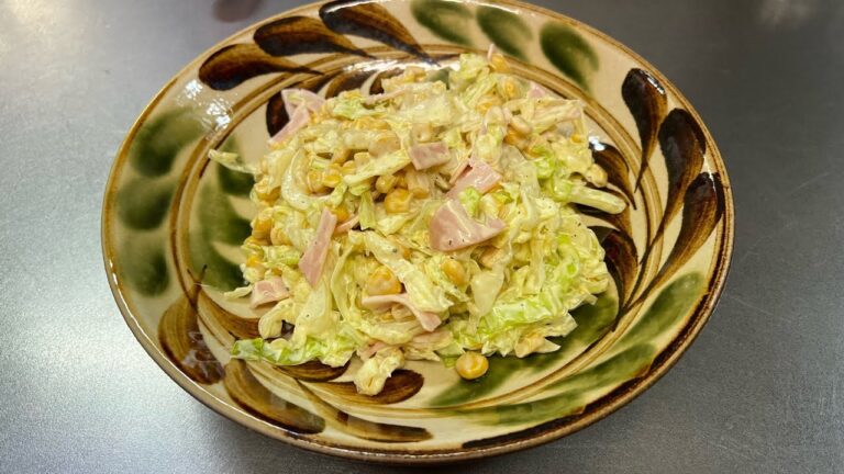 コールスローも実は簡単に作れます　#男の料理 #男飯 #料理好き #おうちごはん #完食請負料理人 #社長 #cooking #料理男子 #キャベツレシピ ＃コールスロー #サラダ