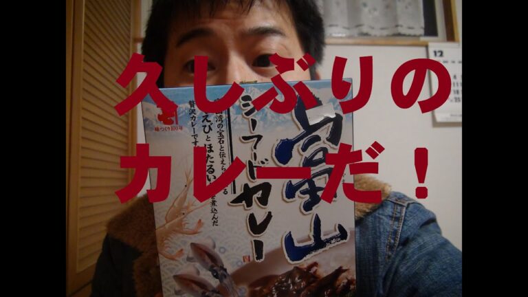 富山シーフードカレーを食べてみたZe.