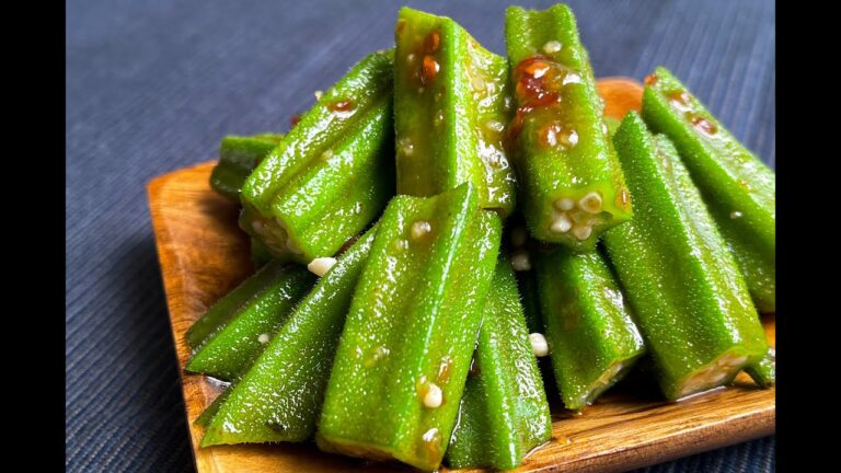 漬け置きするだけ！絶品やみつきオクラ