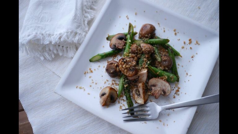 アスパラとマッシュルームで春を食べよう♬