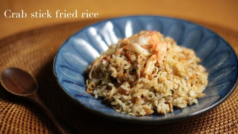 Crab stick fried rice/カニカマ炒飯
