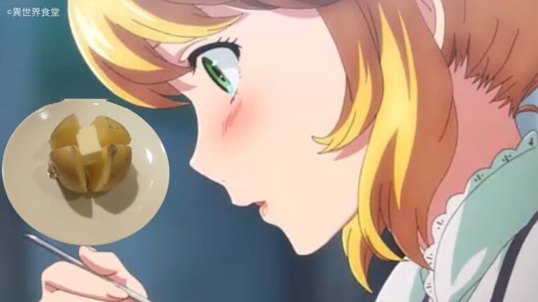 異世界食堂 6話のじゃがバター作り方☆まんが飯