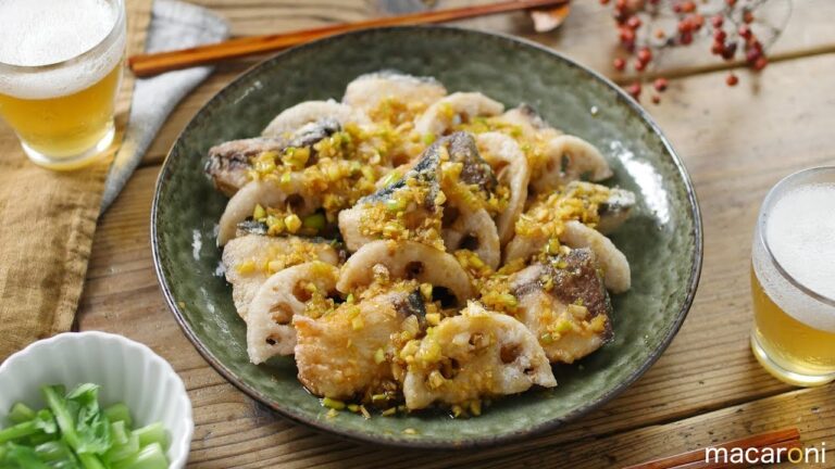 旨味じゅわっと。ぶり と れんこん のネギポンがけ の レシピ 作り方