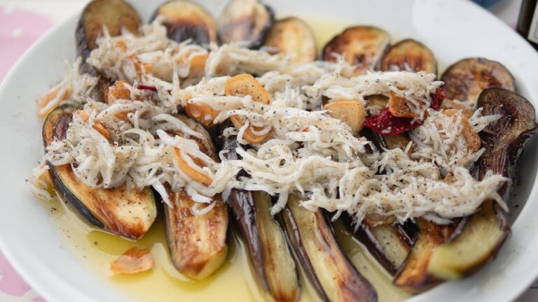 秋ナスがうまい！ペペロンチーノしらすオイルを知っておけば何でもおいしくなります【 料理レシピ 】