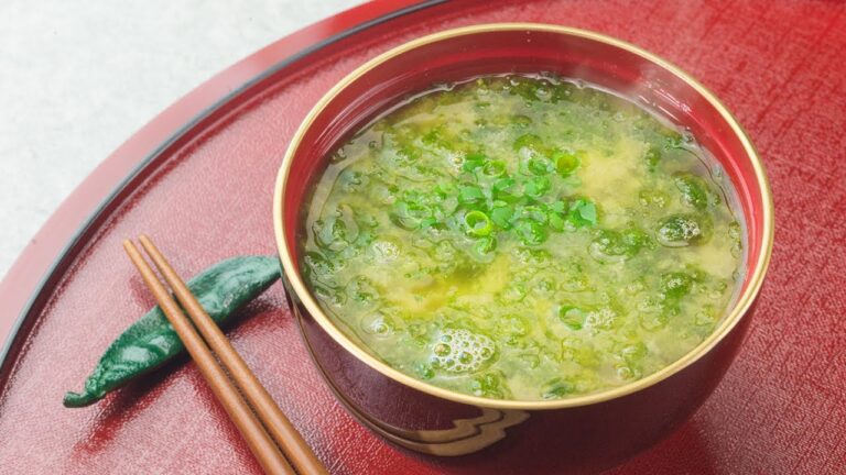 あおさの味噌汁