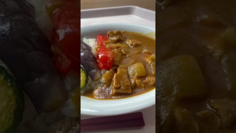 夏野菜カレー#shorts #お昼ごはん