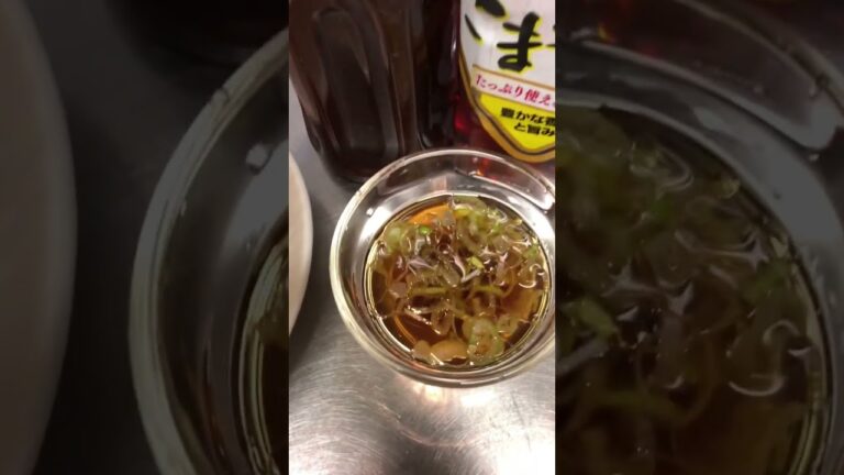 おろしポン酢冷やしうどん【簡単麺】 #shorts