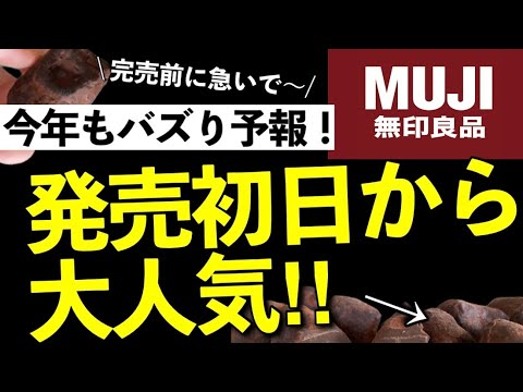 【無印良品11月新商品】毎年すぐに売り切れる！知らなきゃ損！発売日からバズってる！
