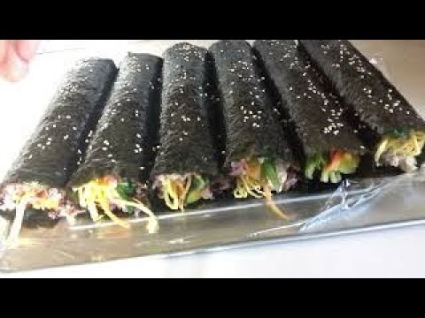 （キンパ）我が家のキンパ作り