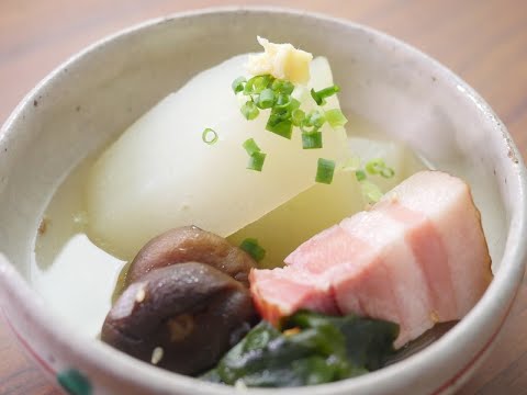 「わかめスープで作る冬瓜煮」の作り方