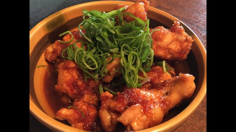 「手羽元ポン酢」作り方