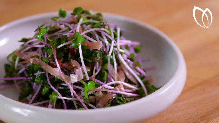 材料2つで簡単！生ハムのサラダレシピ / プロシュートと生ハムの違いは？