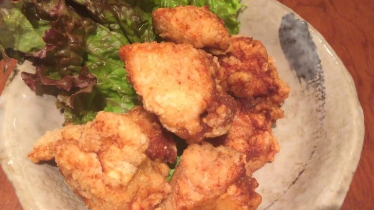 鶏ムネ肉の唐揚げ　作り方　柔らかい　へルシー