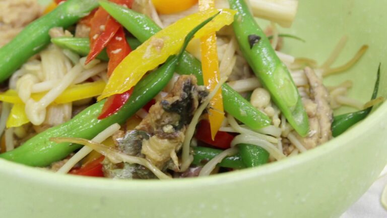 【肝付町】きのことサバ缶の炒め物【地産地消】