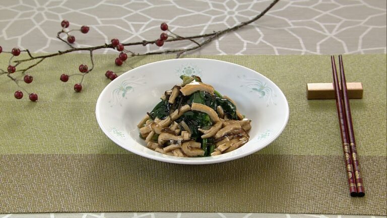 【DAIGOも台所】ほうれん草のオイスターあん｜今が旬！栄養満点のほうれん草レシピ◎