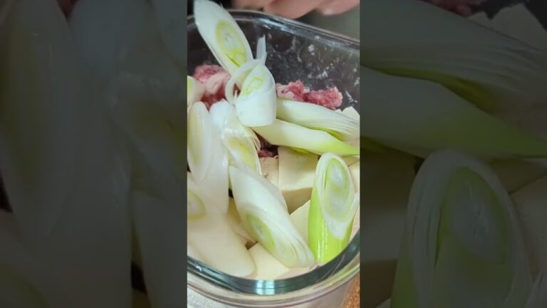 レンジであっという間にしみしみ！肉豆腐の作り方 #レンチンレシピ #簡単レシピ #料理 #肉豆腐