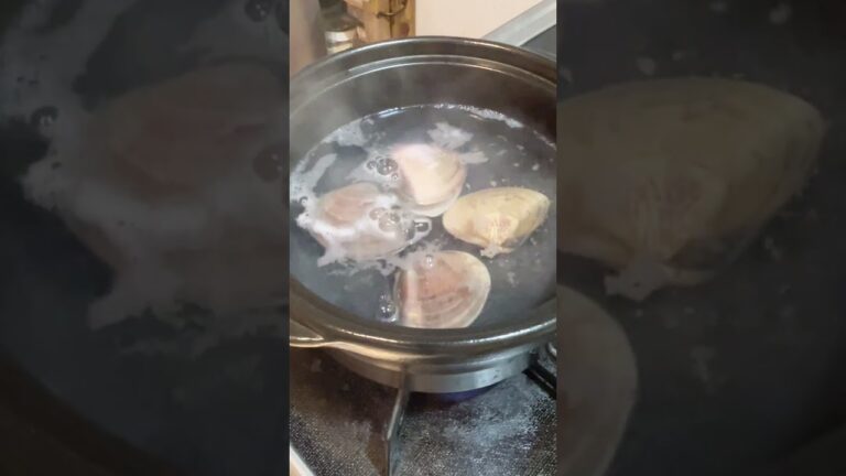 はまぐりパッカーン！#お吸い物 #ひな祭り #料理 #子供がいる生活 #japanesefood